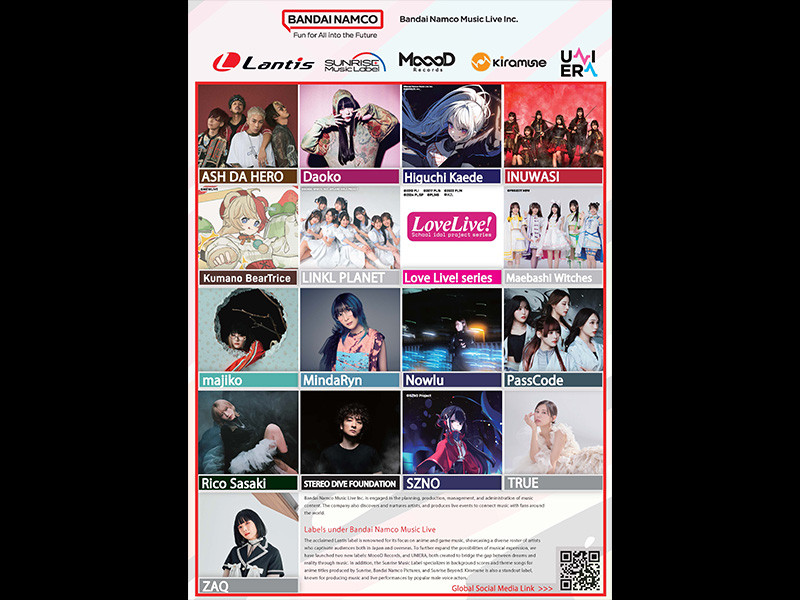 Anime Expo 2025 BNML Pick Up Artists│北米最大級のアニメイベント「Anime Expo 2025」開催中！会場配布フライヤー掲載アーティストを紹介！