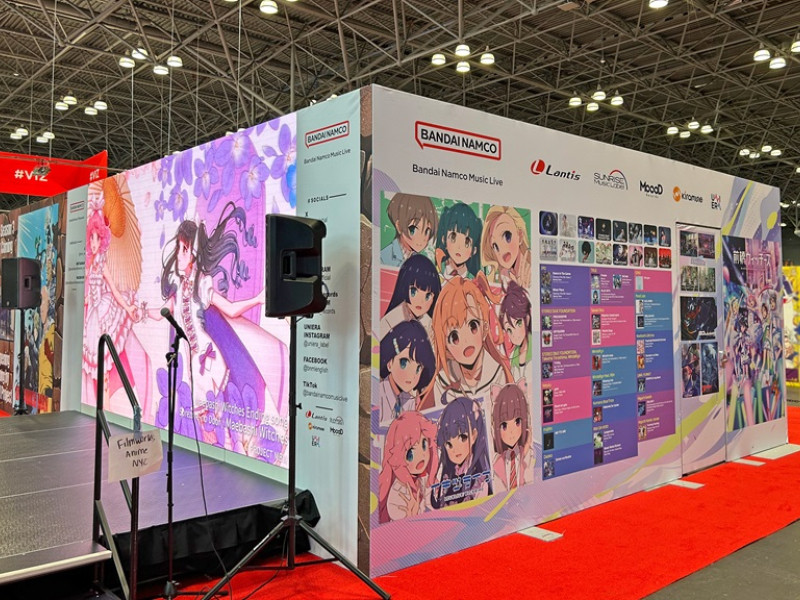 Find Us at Anime NYC 2025 – Bandai Namco Music Live Booth!│ニューヨークで今年も開催「Anime NYC 2025」！Bandai Namco Music Liveブース出展中！