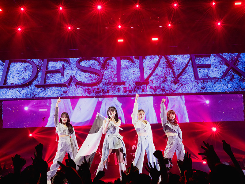 【ライブレポート】『PassCode YOKOHAMA BUNTAI 2025 “DESTINEX”』リベンジ、そしてリスタート！自身2度目となる熱狂のアリーナ公演にて4人はさらなる飛躍を誓う！