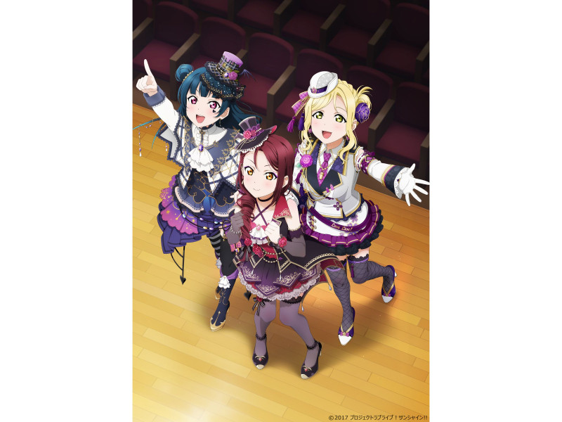 Guilty Kissがいざなう劇の世界へ――
『ラブライブ！サンシャイン!!』　スクールアイドル活動 新イベント「Guilty Kiss Musical Performance 漆黒のWanted Ghost」　開催決定!!