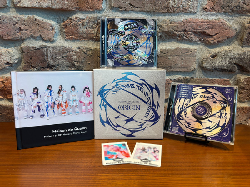 【開封紹介】Maison de Queen Major 1st EP「ORIGIN」を開封レビュー！
