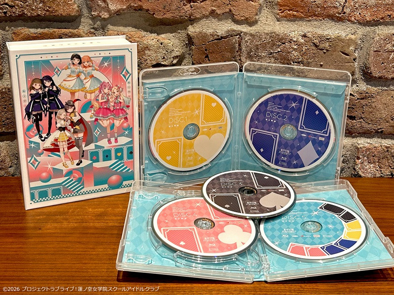 【開封紹介】蓮ノ空女学院スクールアイドルクラブ 5th Live Tour ～4Pair Power Spread!!!!～ Blu-ray Memorial BOX