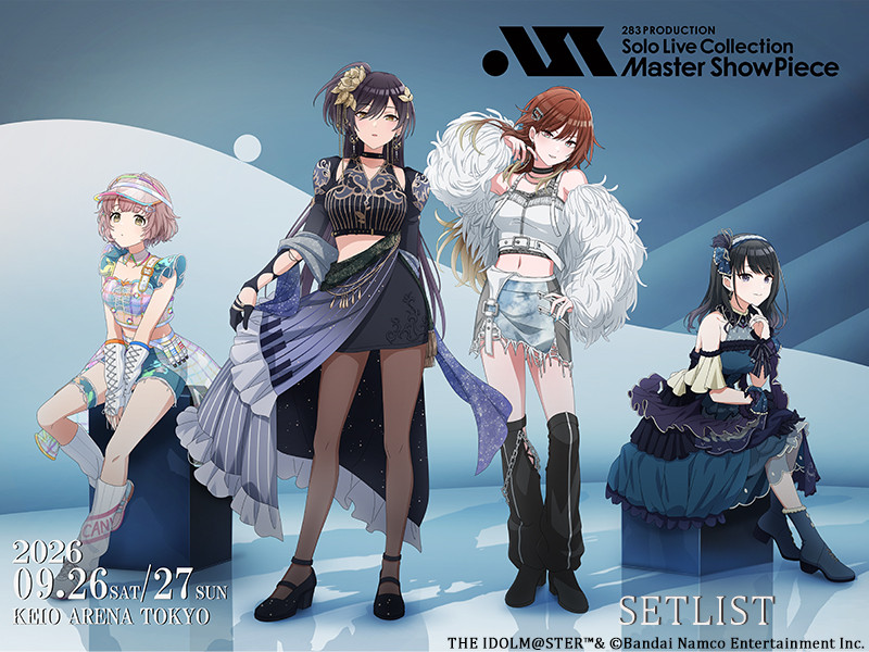 【セットリスト】283 PRODUCTION Solo Live Collection -Master ShowPiece-